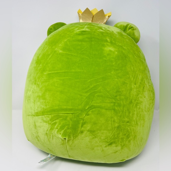 Kellytoy Squishmallow Jumbo 16 Inch New Doxl The Frog Green Crown Prince Large - Picture 4 of 7